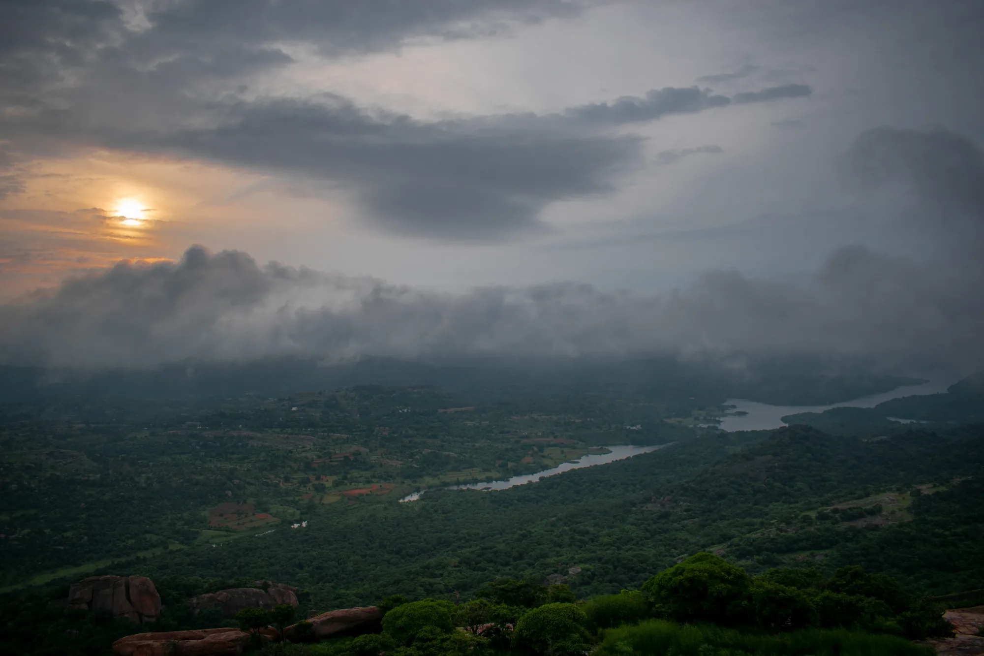 Raw Studio video production crew on location in the Sri Lankan hill country